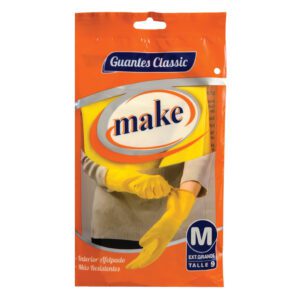 GUANTE LATEX AFELPADO MAKE MEDIANO