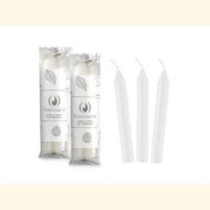 VELAS CORTAS X4 unidades ILUMINARTE