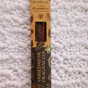 SAHUMERIO ORGANICO  VARIEDAD DE FRAGANCIAS