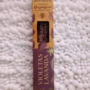 SAHUMERIO ORGANICO  VIOLETAS LAVANDA