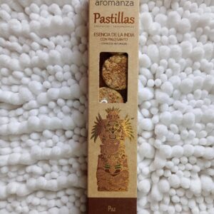 A. PASTILLA ORGANICA ESENCIA DE LA INDIA CON PALO SANTO