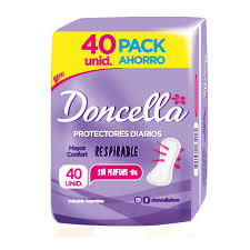 PROTECTOR DIARIO RESPIRABLE (sin perfume) DONCELLA