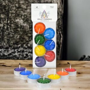 VELAS AROMATICAS 7 CHAKRAS ILUMINARTE