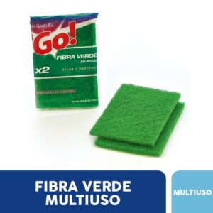 ESPONJA GOFIBRA VERDE x2 unidades
