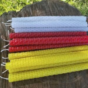VELAS PANAL DE MIEL INDIVIDUALES