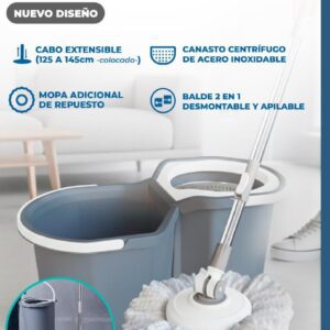 BALDE MOP8 2en1 DESMONTABLE Y APILABLE