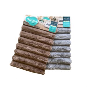 ALFOMBRA SOFT PELT CANAL 60x40cm SENZEN