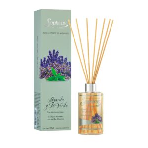 DIFUSOR SAPHIRUS LAVANDA Y TE VERDE