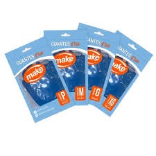 GUANTE LATEX MAKE - MEDIANO FLEX