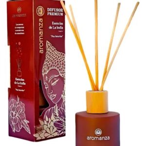 DIFUSOR PREMIUM AROMANZA ESENCIAS DE LA INDIA