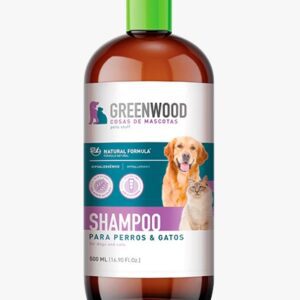 GREENWOOD SHAMPOO PERRO & GATO 500ml