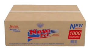 SERVILLETA DE PAPEL BLANCA ( toalla intercalada newpel)