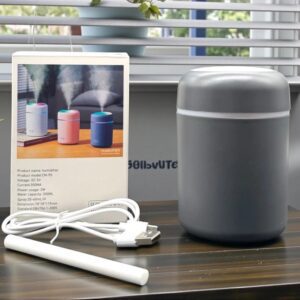 HUMIDIFICADOR 708K Led Multicolor 300ml 11.9cm