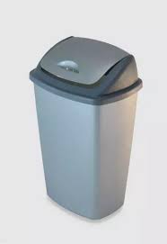 BASURERO VAIVEN 30lts GRIS