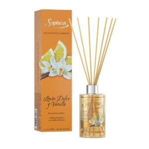DIFUSOR SAPHIRUS LIMON DULCE Y VAINILLA