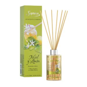 DIFUSOR SAPHIRUS MIEL Y LIMON